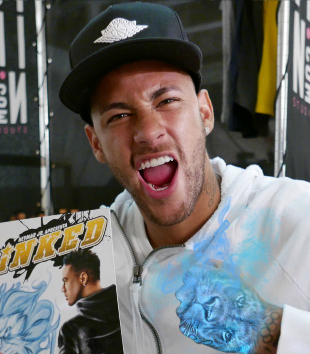 Neymar Jr Comics Inked