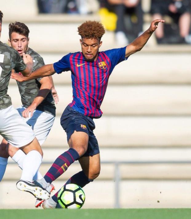 17 Year Old American Konrad De La Fuente Appears In Barcelona B Squad