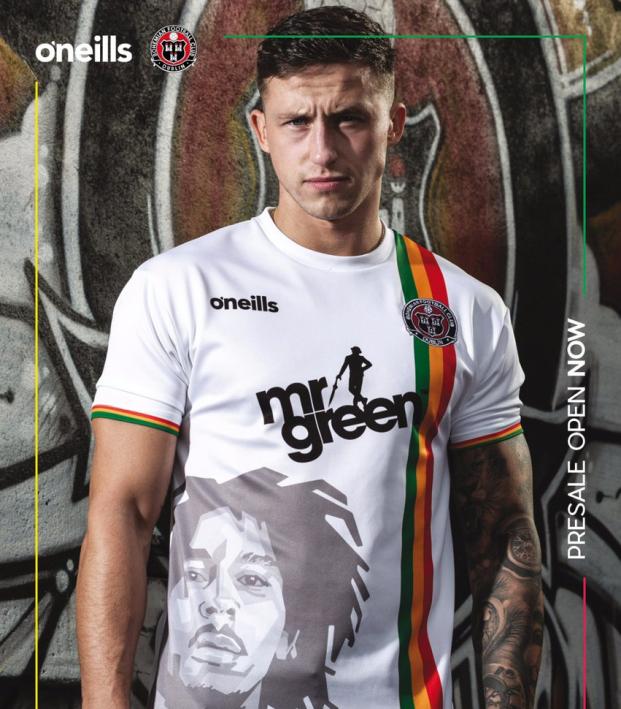 bob marley soccer jersey