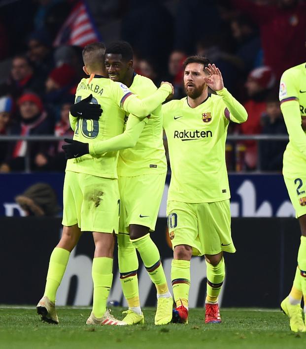 Atletico Vs Barcelona Highlights: Dembele Saves Barça Late