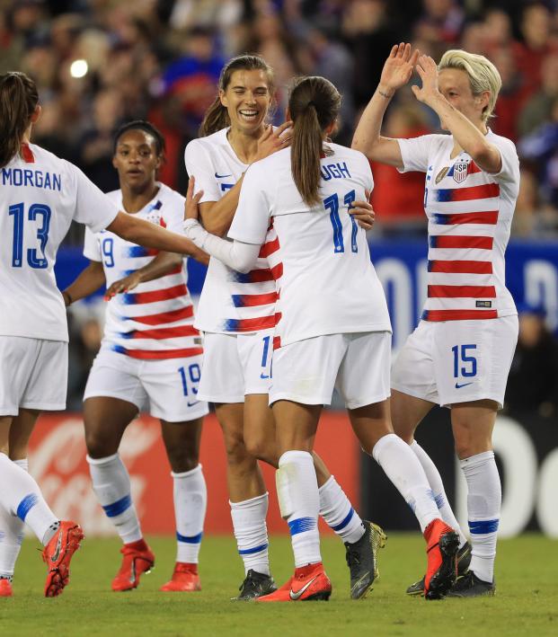 USWNT vs Brazil Highlights Tobin Heath Scores In SheBelieves Cup