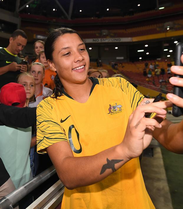 Sam Kerr Once Dreamed Of Playing A Different Footy