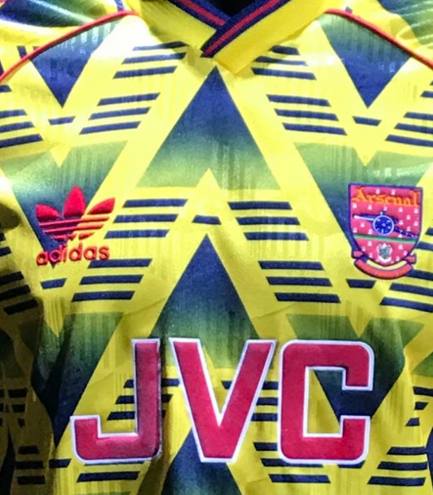 arsenal 90s kit