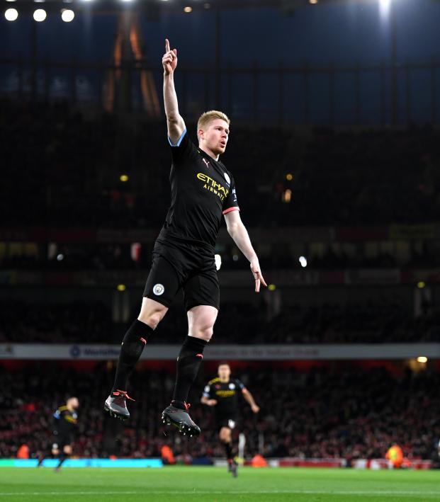 Watch Kevin De Bruyne vs Arsenal Highlights In 30 Victory