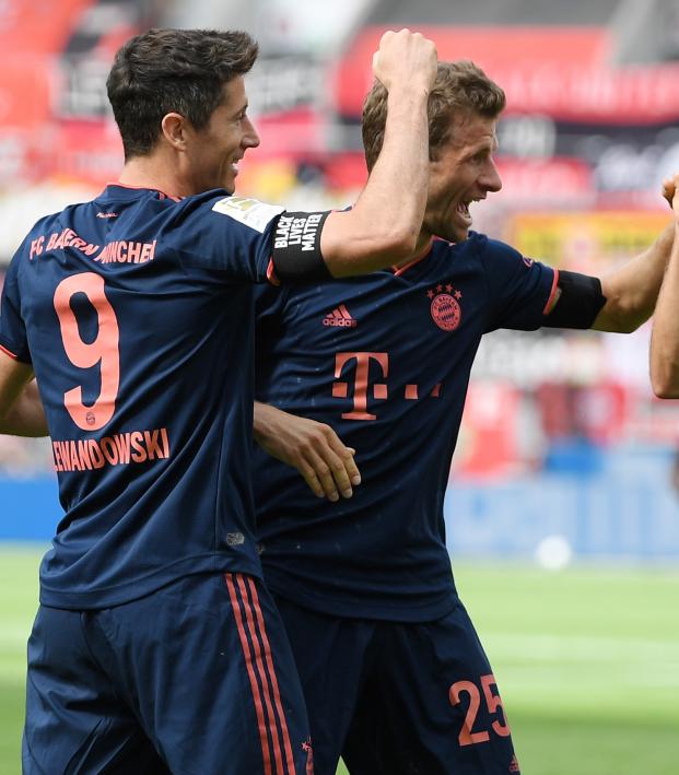 Bayer Leverkusen Vs Bayern Munich Highlights Lewa Hits 30