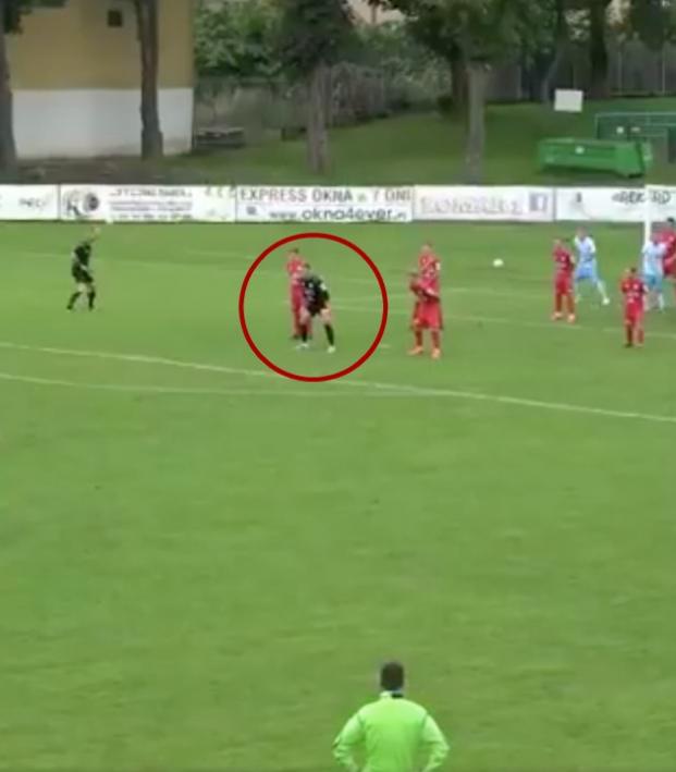 Goalkeeper In The Wall During Free Kick Is The Way Forward