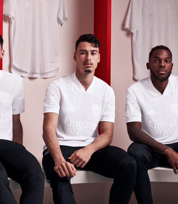 arsenal white kit