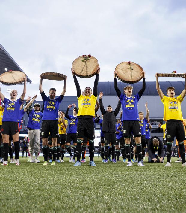 Portland Timbers Thorns Charity Match Raises 500,000 For Ukraine