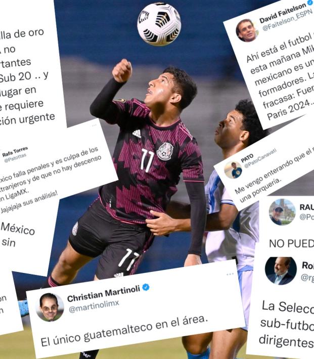 Reacciones a la eliminación de México Sub-20