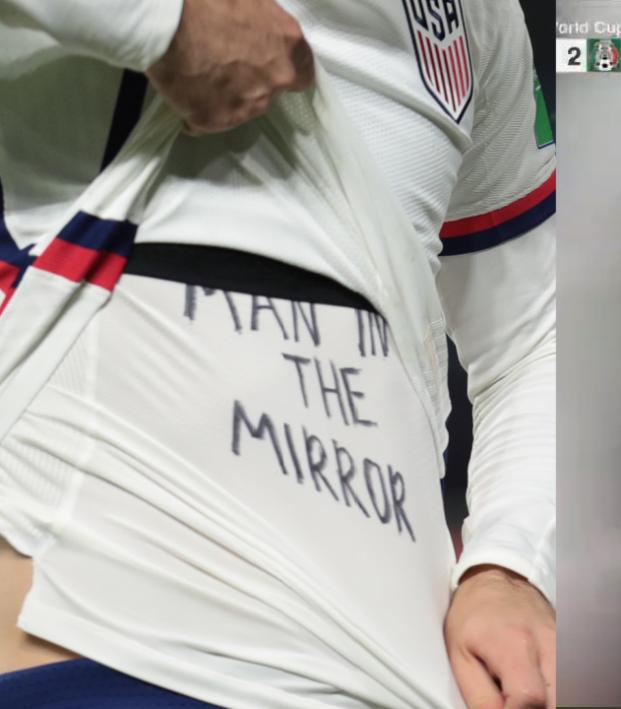 Man in the Mirror Pulisic meaning