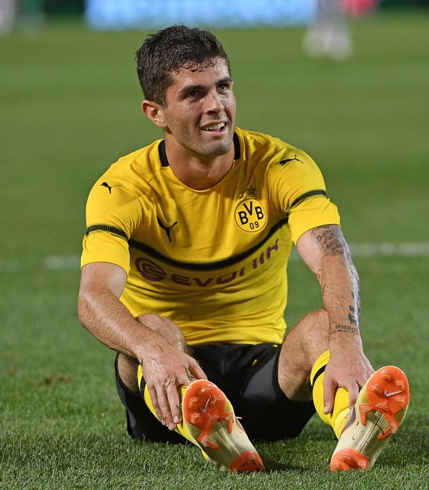 Christian Pulisic Champions League Goal Gives Dortmund The Win