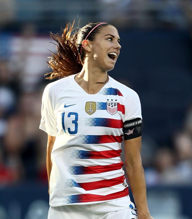 Alex Morgan Continues Her Red-Hot Streak As the USWNT Cruise to 7-0 Win