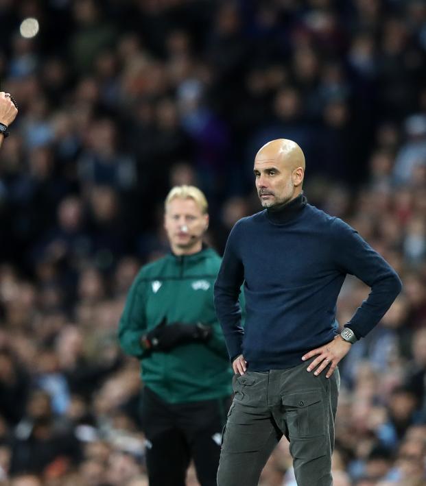Pep Guardiola rips his trousers the best explanations for the Bayern boss  flashing his pants  Mirror Online