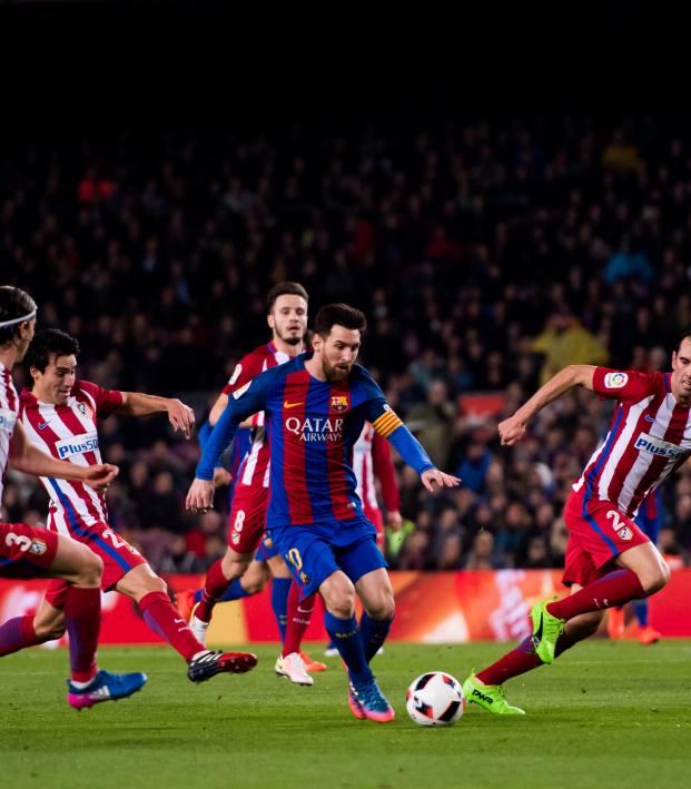 Lionel Messi dribbling style
