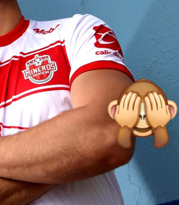 A penis in the Mineros de Zacatecas jersey release