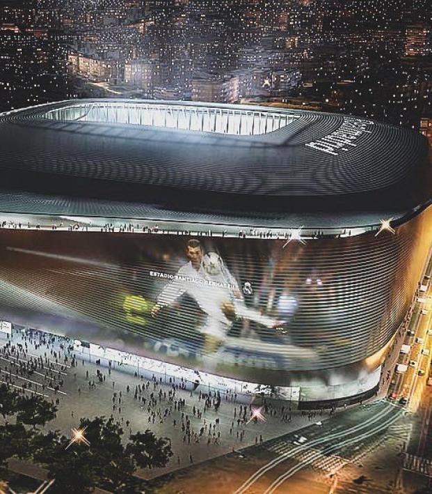 Real Madrid stadium renovation