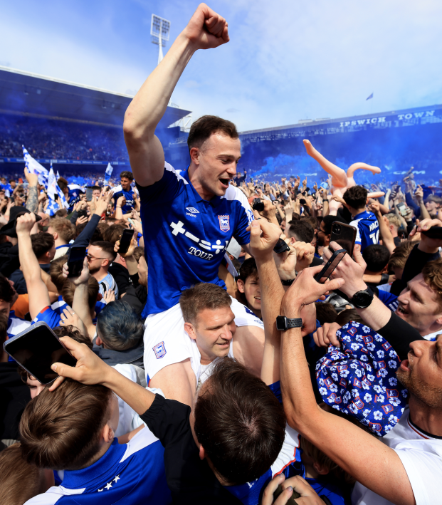 Ipswich Town promotion celebrations