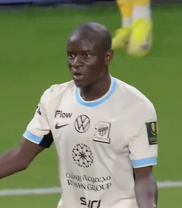 Kanté upset with referee