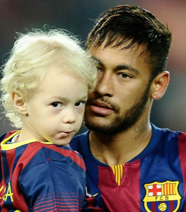 Footballer Family Photos: Neymar and son Davi