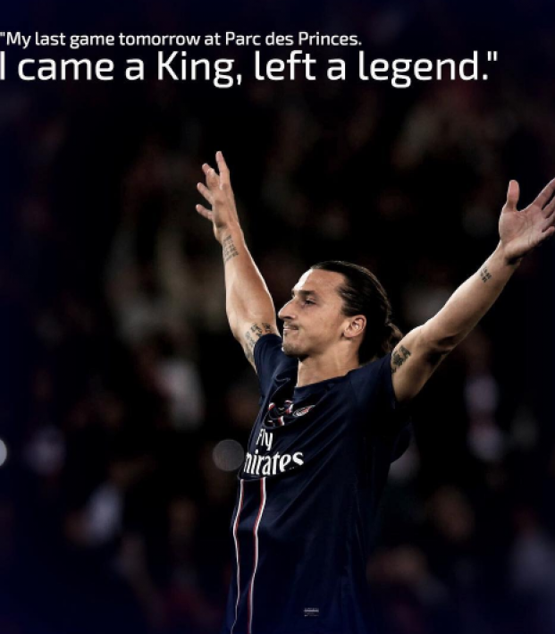 Zlatan Legend of PSG