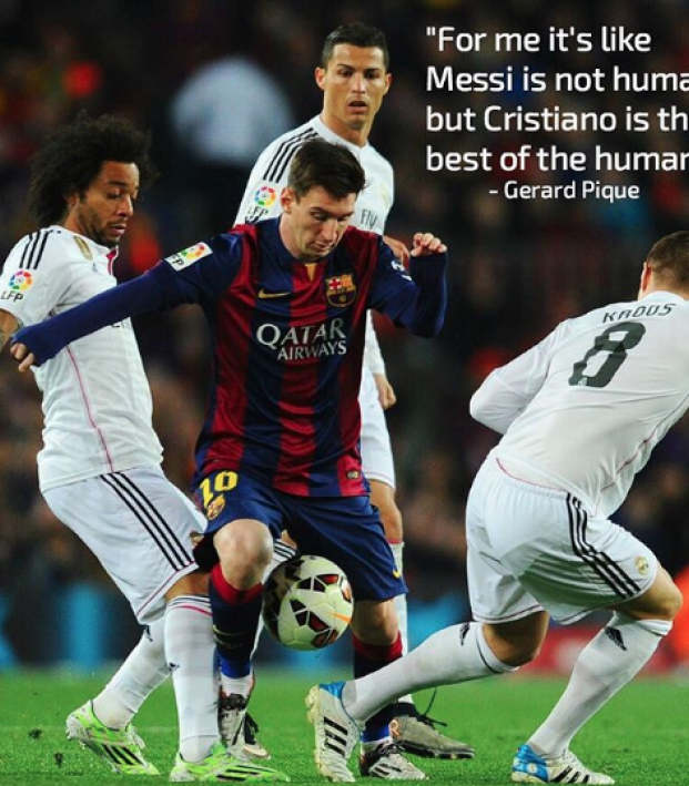 Lionel Messi is An Alien