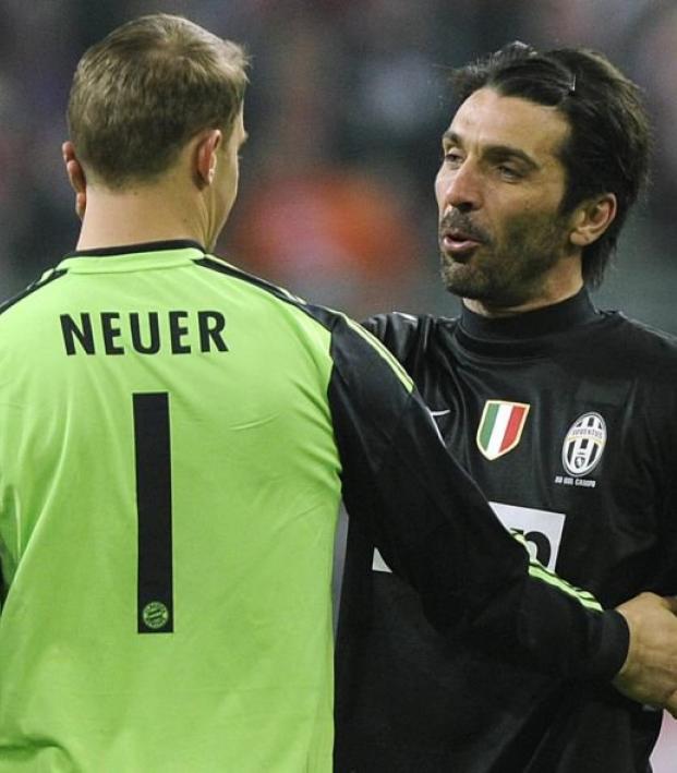 Buffon On Neuer