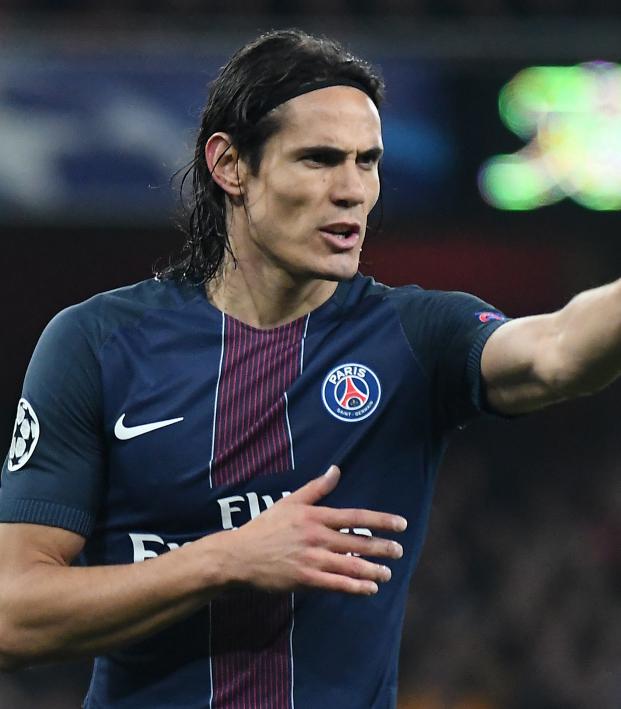 Edinson Cavani on PL teams