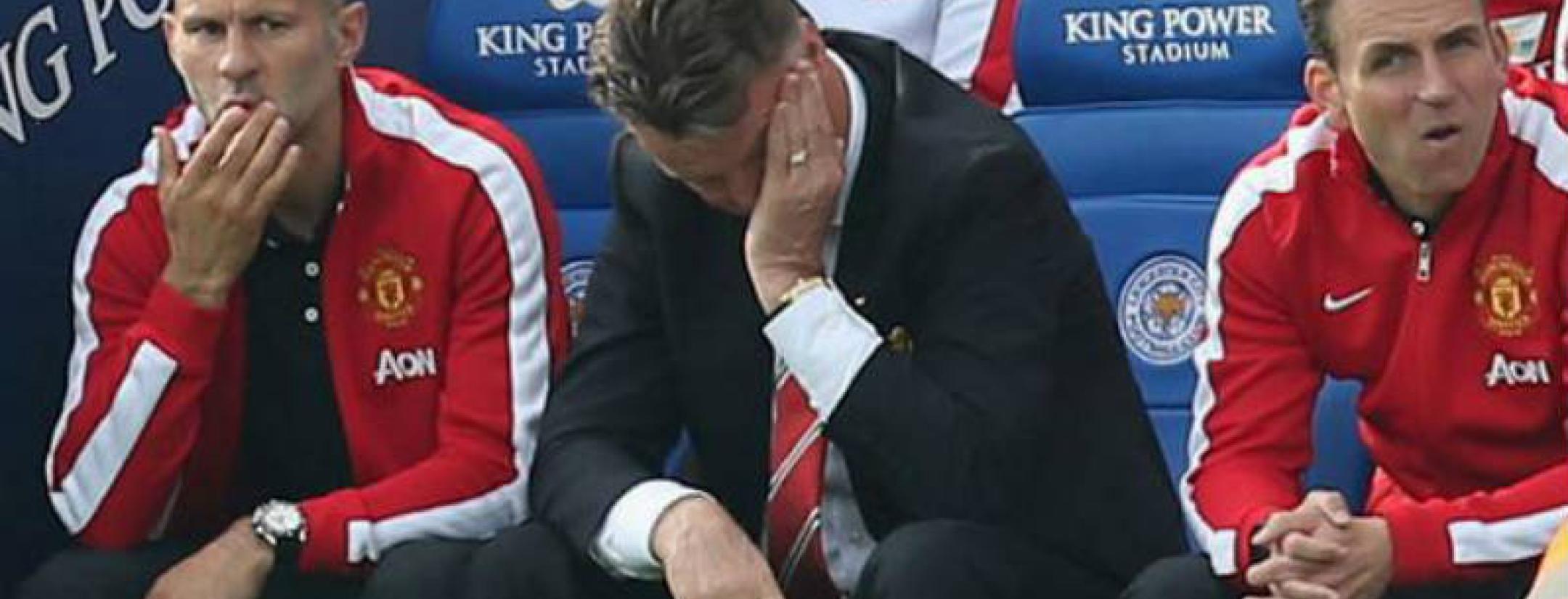 Van Gaal Distressed On The Sidelines