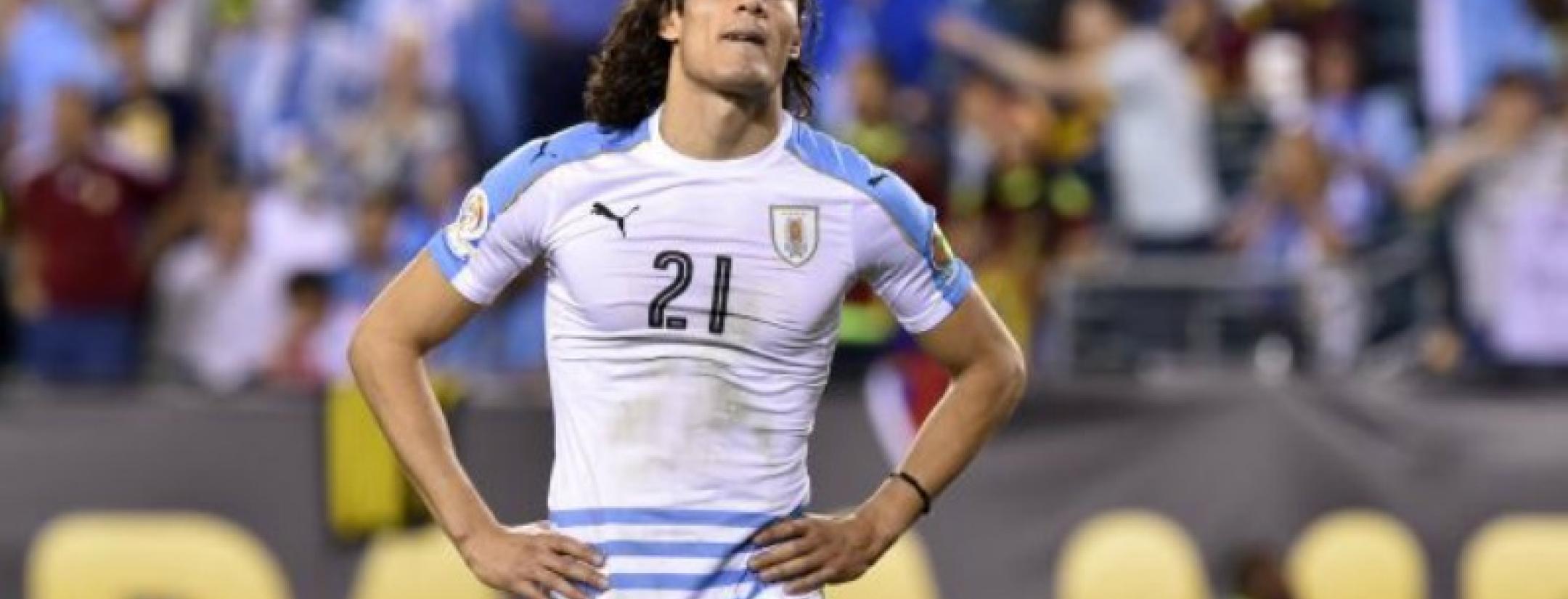Edinson Cavani failure copa america