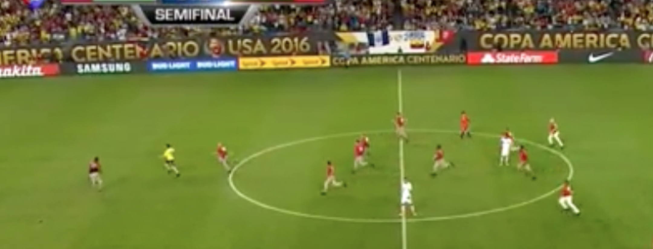 copa america pitch invader