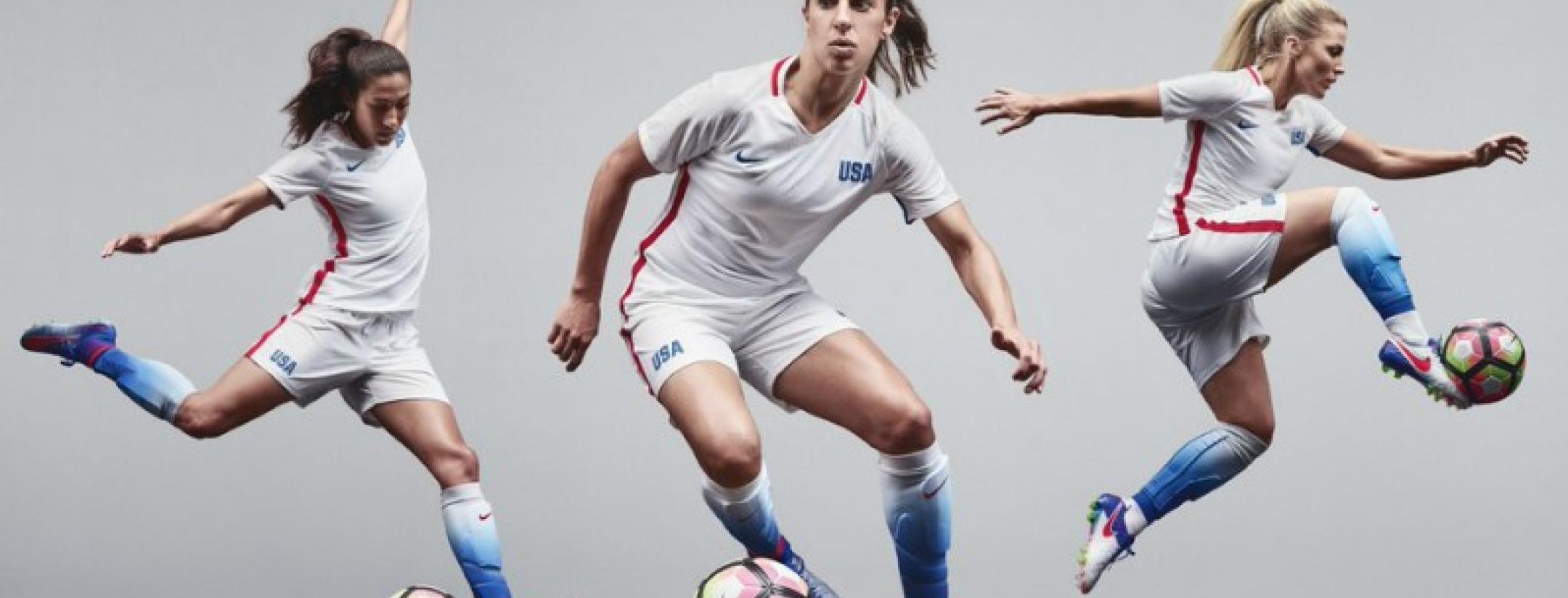 New USWNT kits for Rio Olympics.