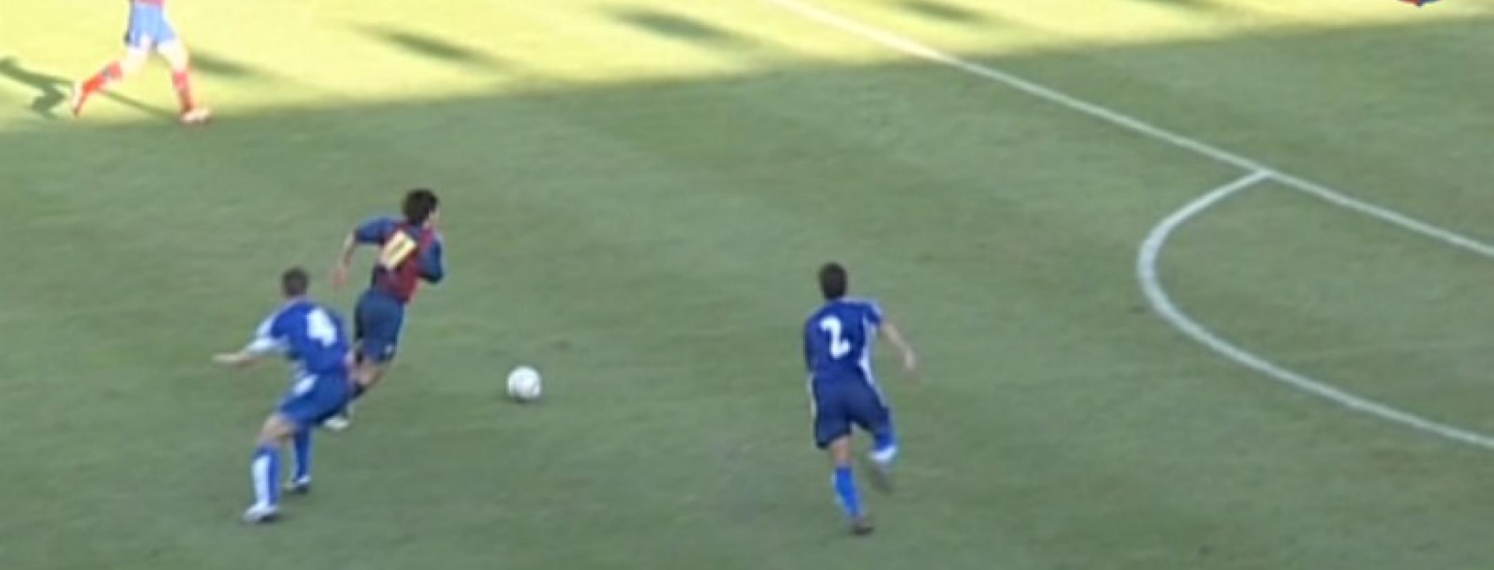 A 17-Year-Old Lionel Messi Puts On An Exhibition In This Rare Video