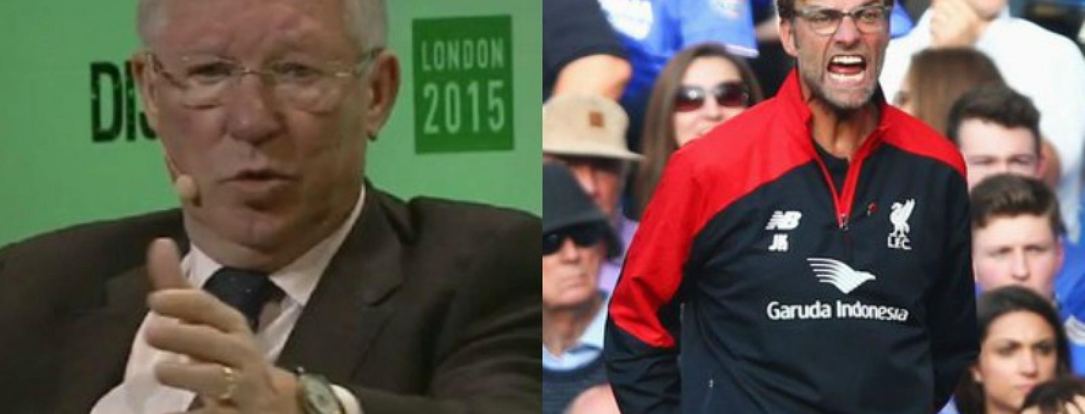 Alex Ferguson and Jurgen Klopp 
