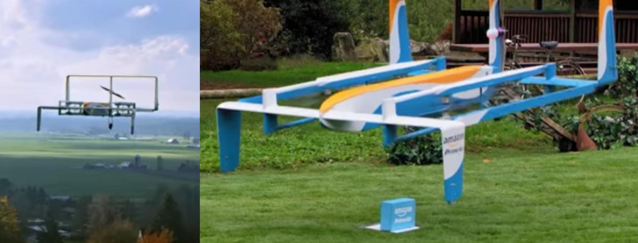 This Amazon Drone Commercial shows off the company's Prime Air delivery service to your lawn