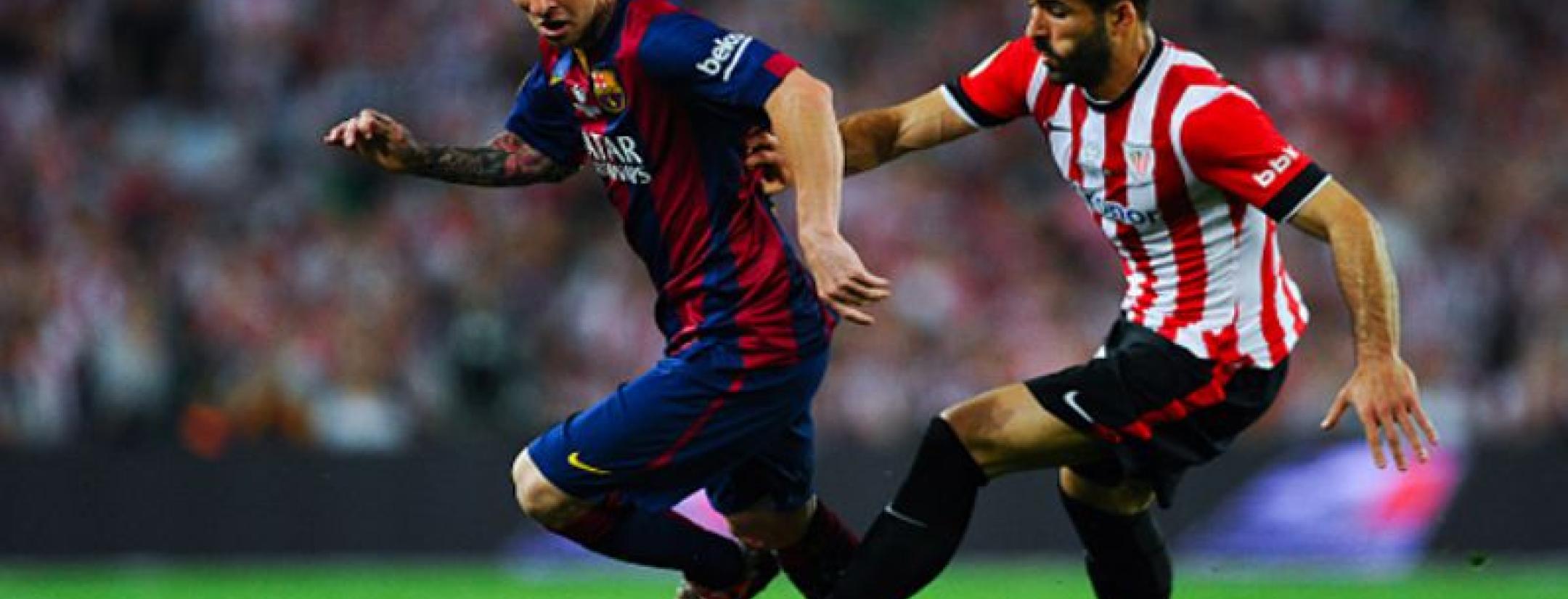 Last May, Barcelona defeated Bilbao in the Copa del Rey final.