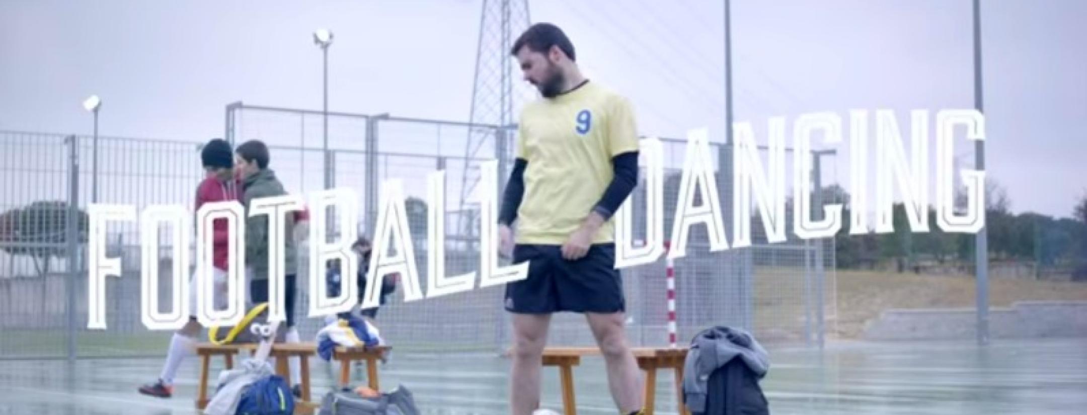 Football Player Dancing