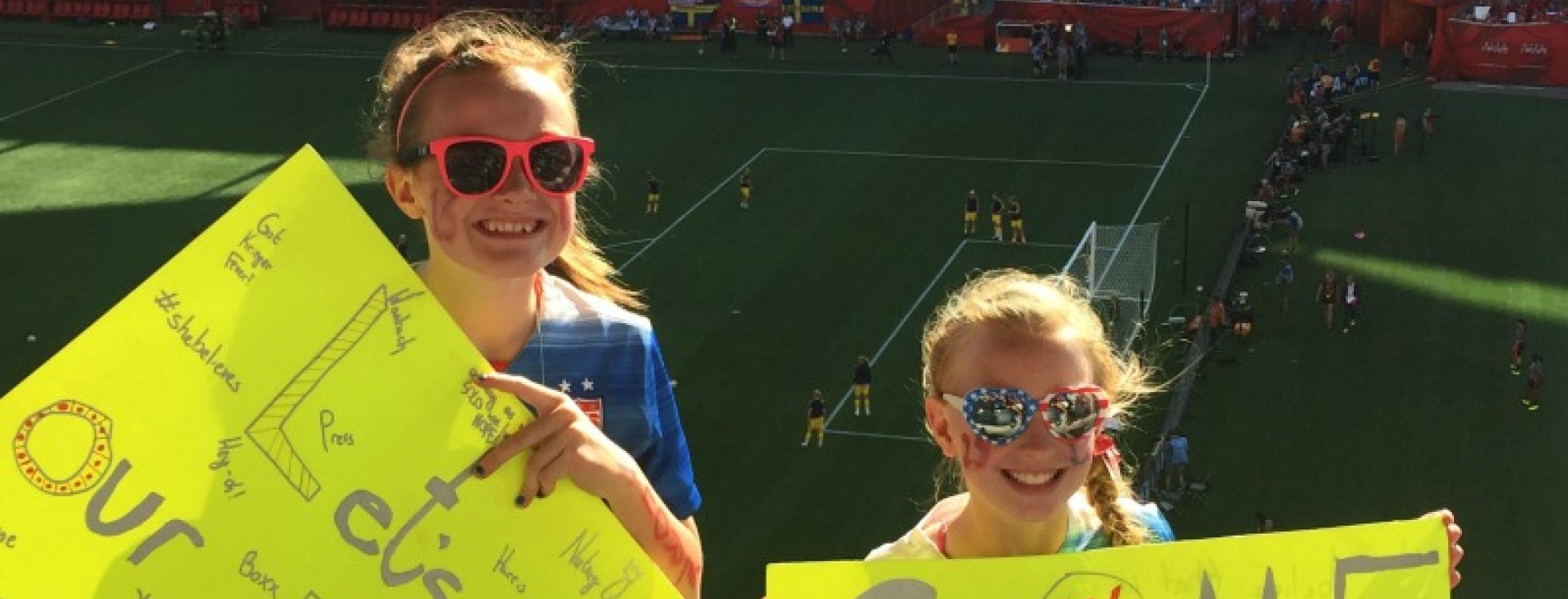 Letter To FIFA: 13-Year-Old Mic Beedy At A USWNT Match