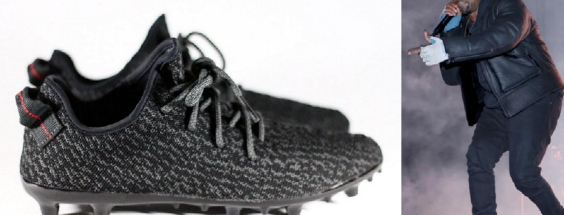 Yeezy Ace: a pair of "pirate black" adidas Yeezy Boost 350s