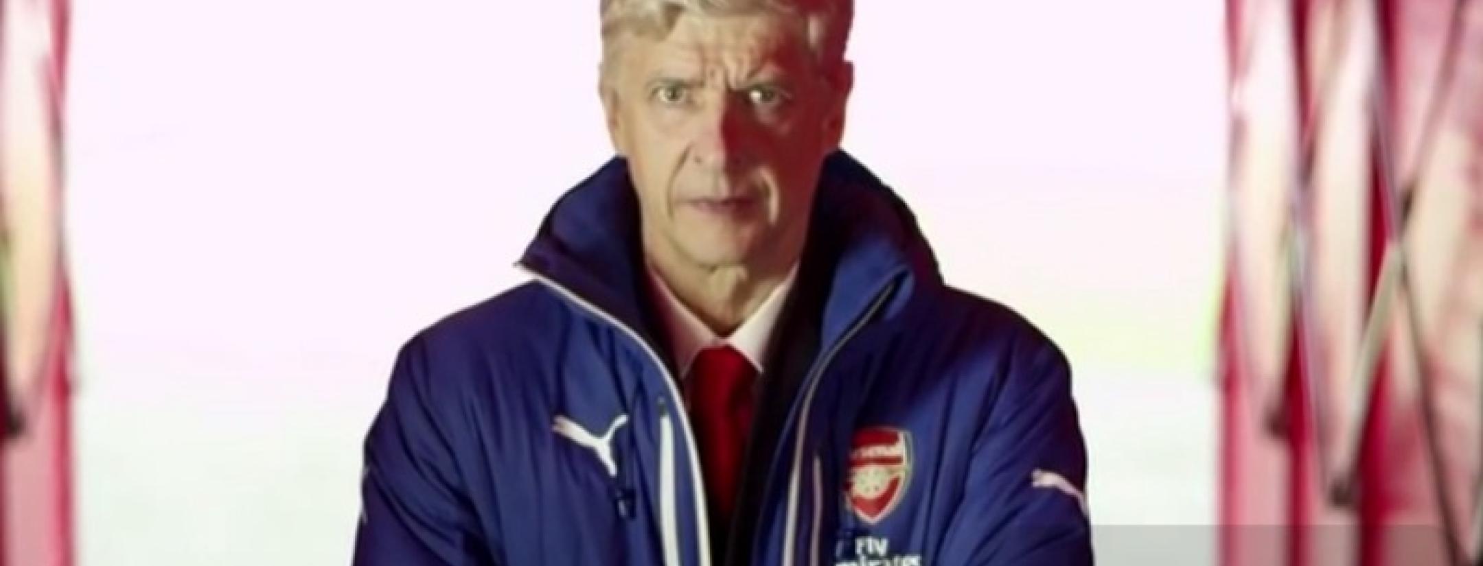 Arsene Wenger in Puma Jacket