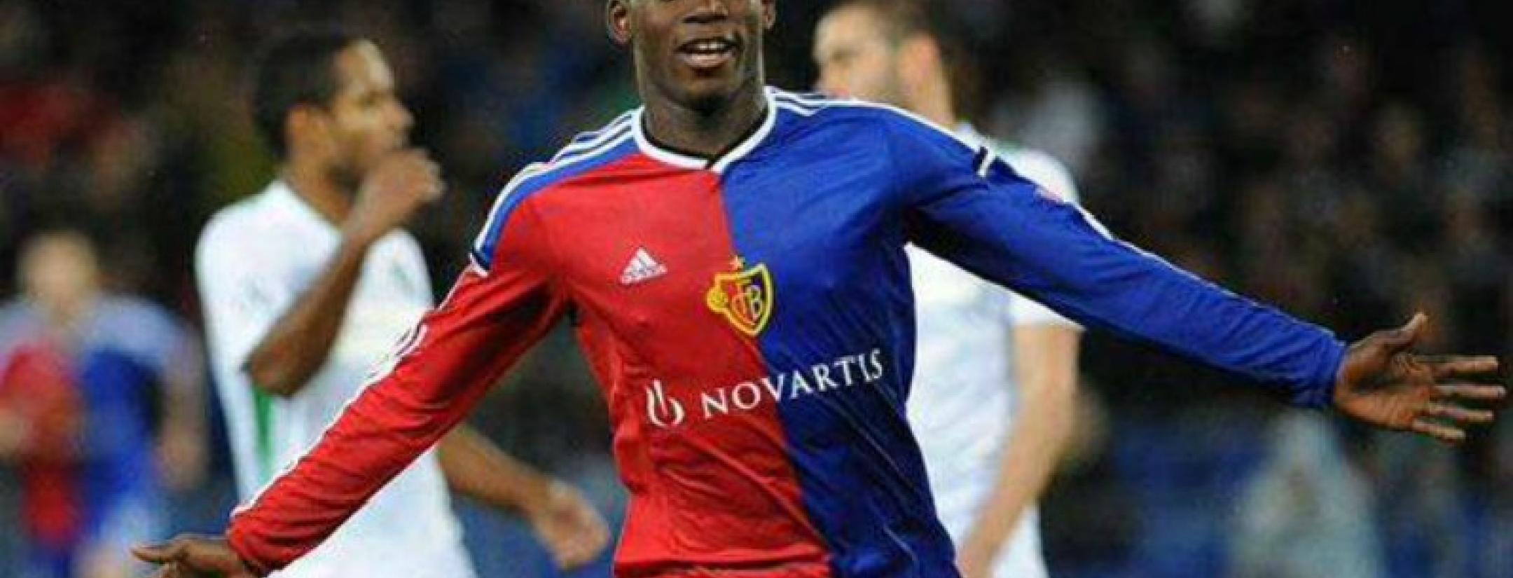 Breel embolo scores a goal.