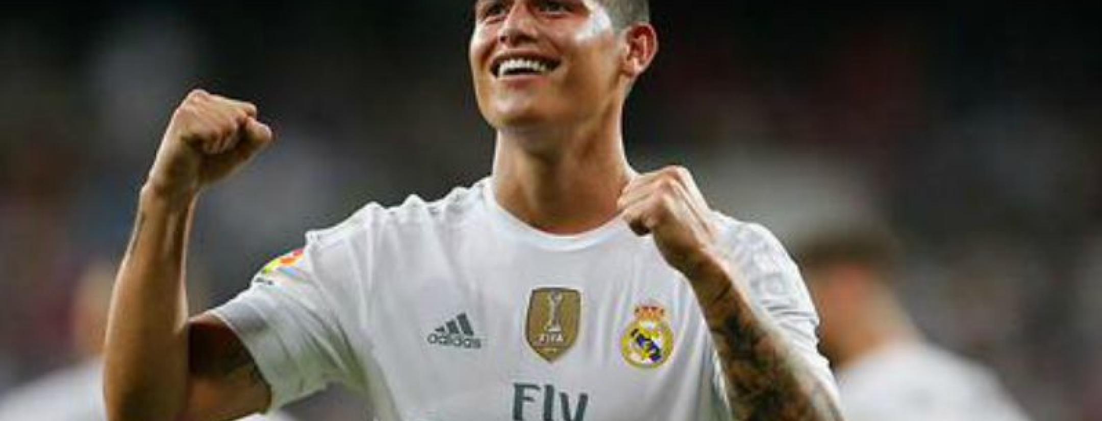 James Rodriguez scored two golazos