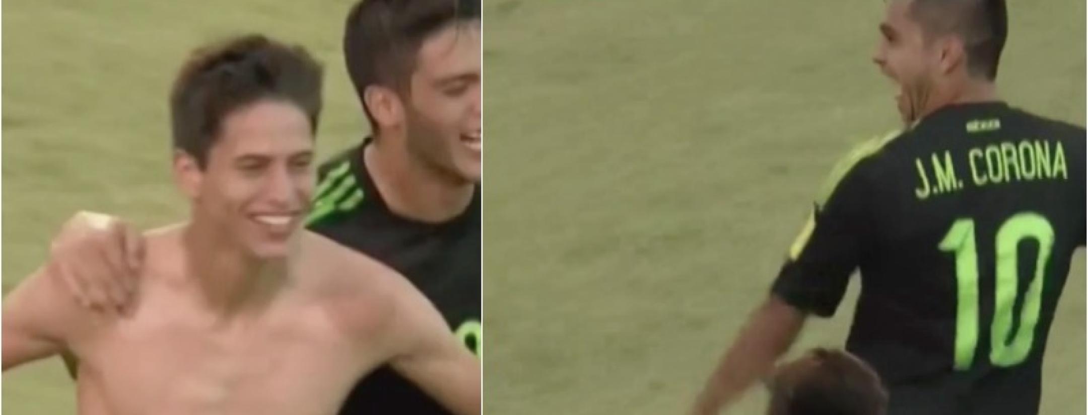 young mexican stars celebrating.