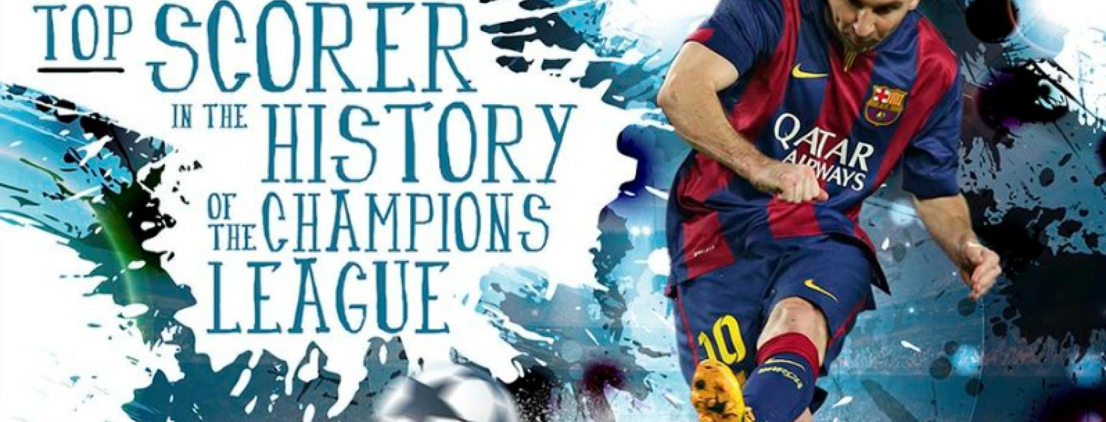  lionel-messi-champion’s-league-scoring-record-goal-hat-trick-la-liga