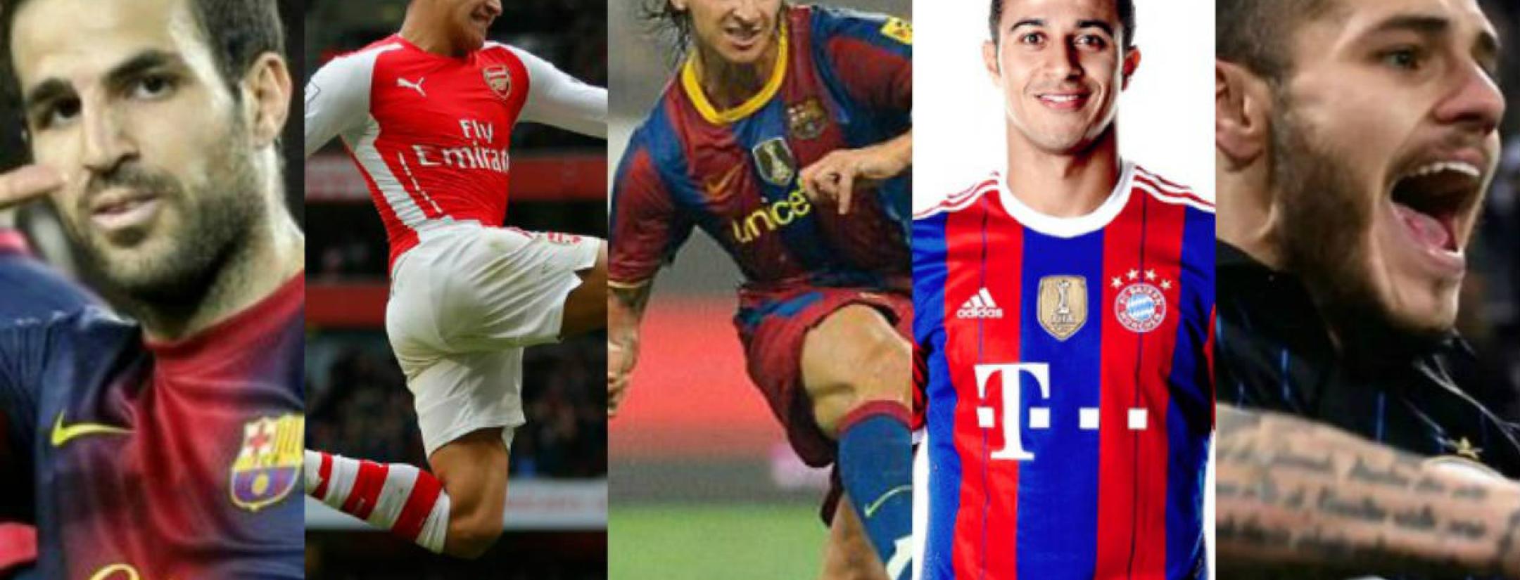 mauro-cardi-alexis-sanchez-zlatan-Ibrahimovic-thaigo-alcantara-barcelona-la-masia