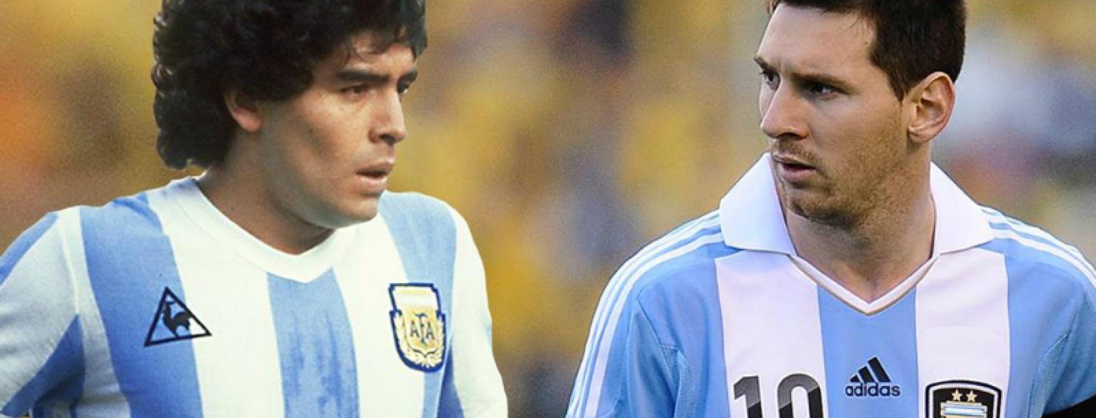 messi maradona greatest