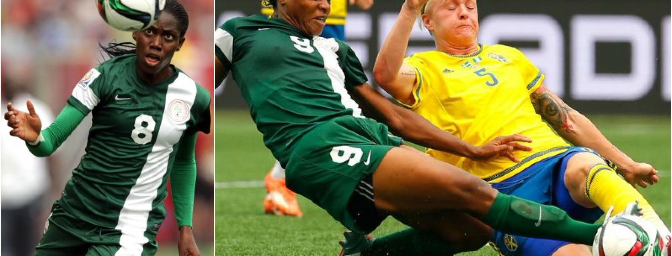 Nigeria players are shown.