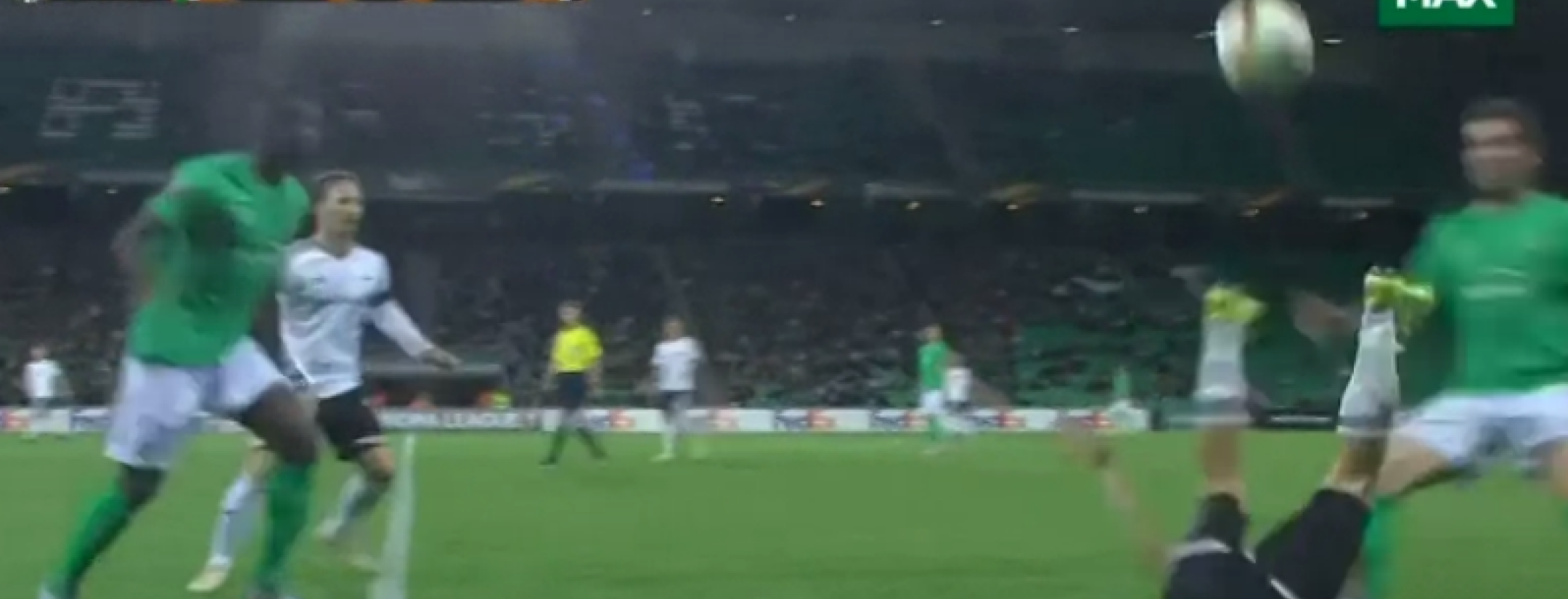 instinctual play completes the pass.