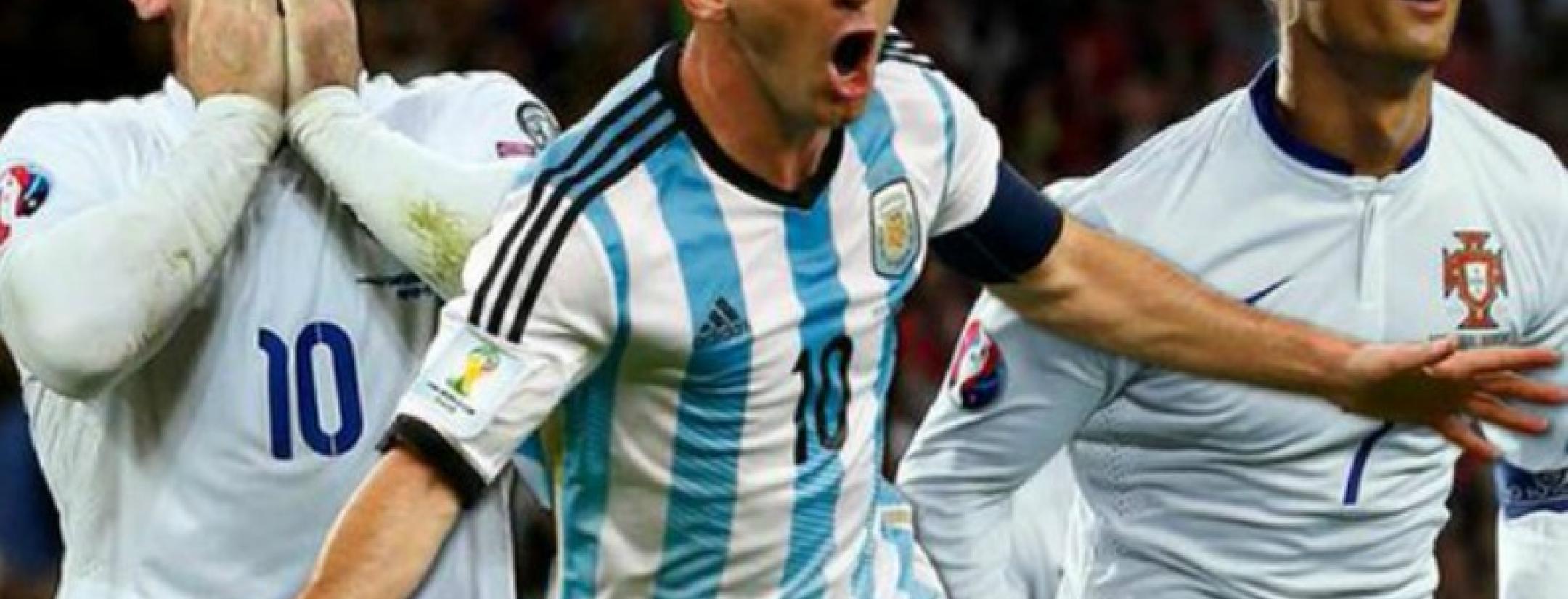 Messi Ronaldo Rooney