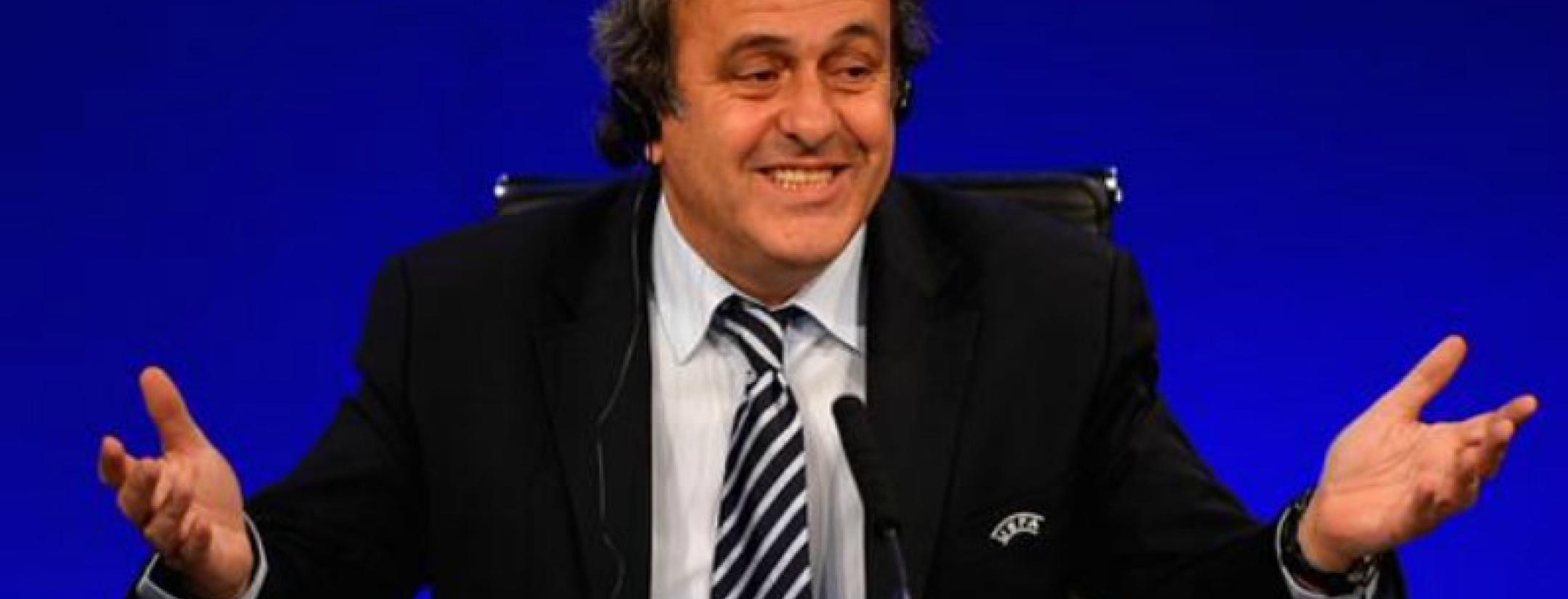 Michel Platini FIFA presidential candidate