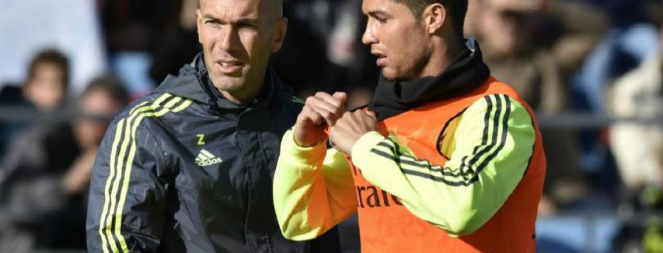 zinedine zidane real madrid ronaldo